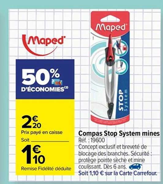 compas stop system mines maped