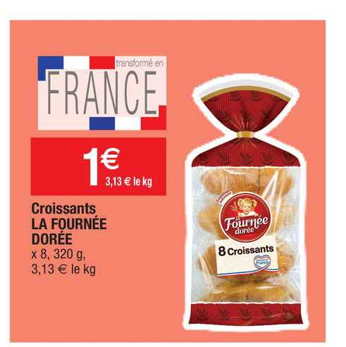 croissants la  fournée dorée