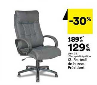 fauteuil de bureau prézident