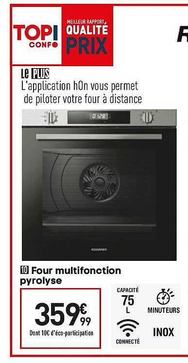 Four Multifonction Pyrolyse