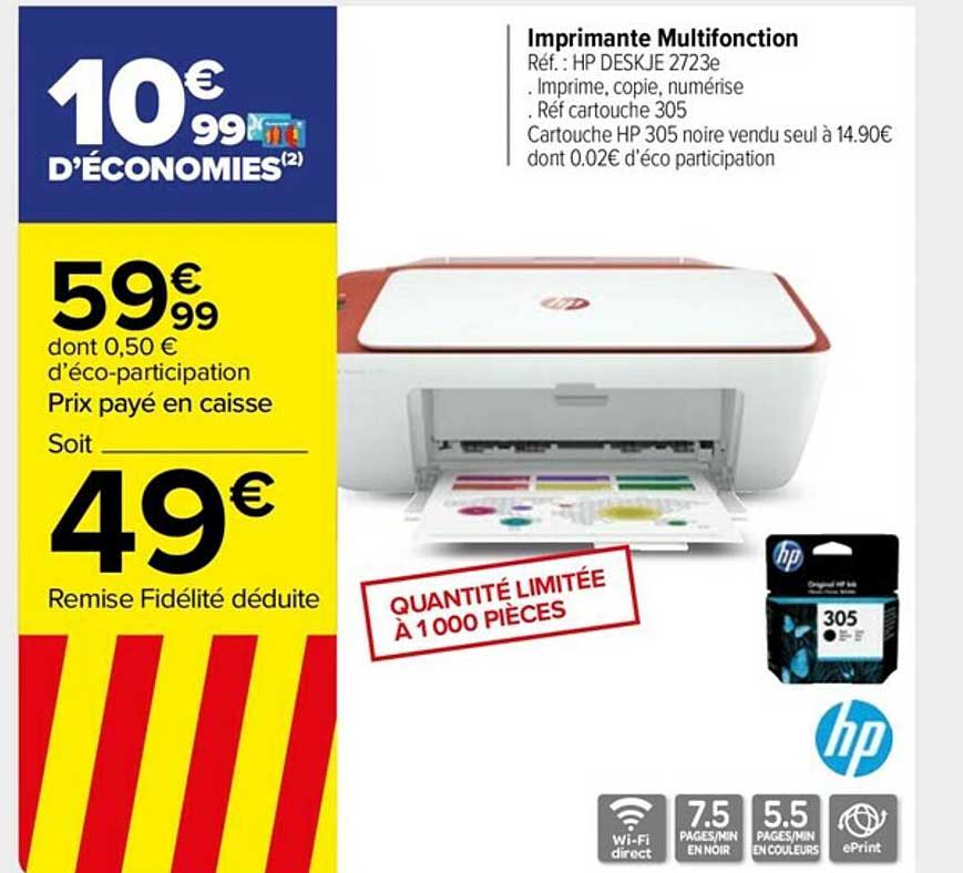 Imprimante Multifonction Hp