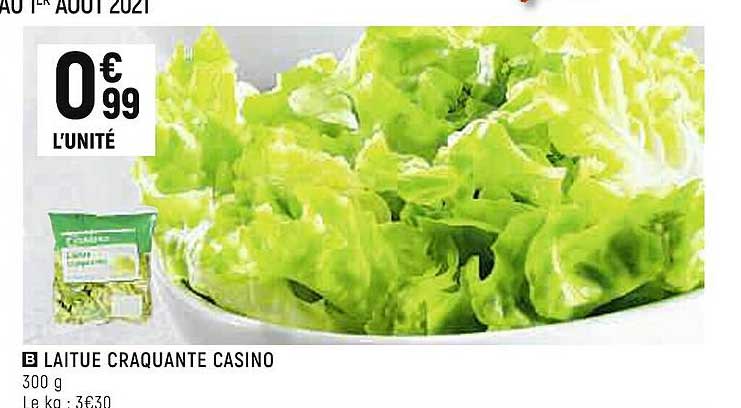 Laitue Craquante Casino