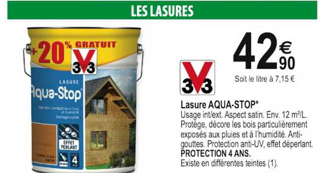 lasure aqua-stop v33