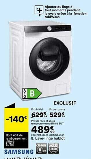 lave-linge hublot samsung