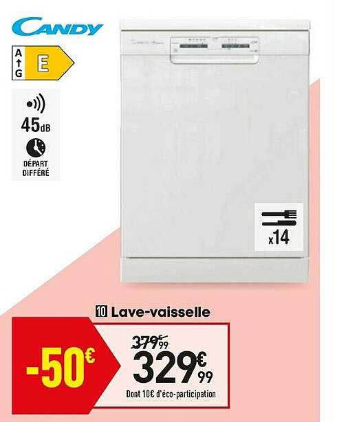 lave-vaisselle candy