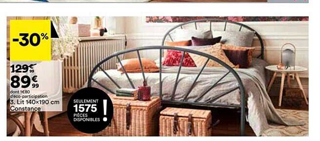 lit 140x190 cm constance