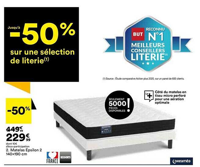 matelas epsilon 2 140x190 cm