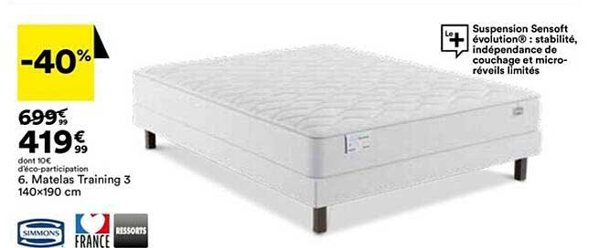 matelas training 3 140x190 cm