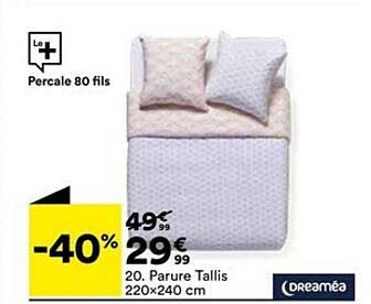 parure tallis 220x240 cm dreaméa