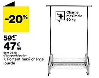 portant maxi charge lourde