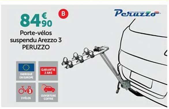 porte-vélos suspendu arezzo 3 peruzzo
