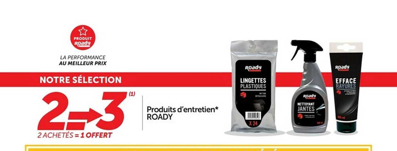 produits d'entretien roady