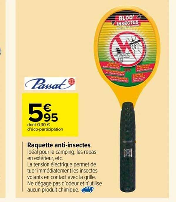 raquette anti-insectes passat