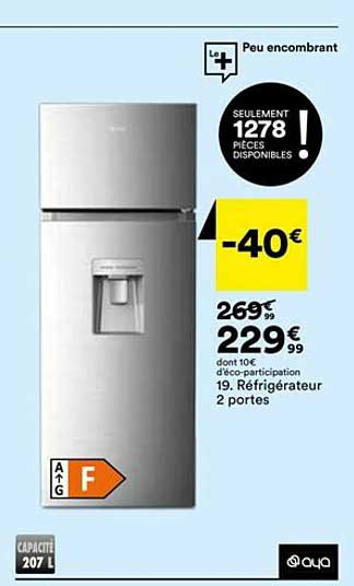 Réfrigérateur 2 Portes