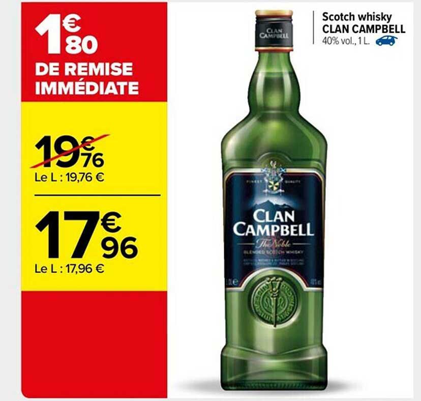 scotch whisky clan campbell