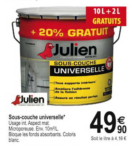 Sous-couche Universelle Julien