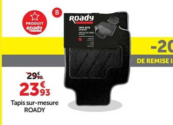 tapis sur-mesure roady