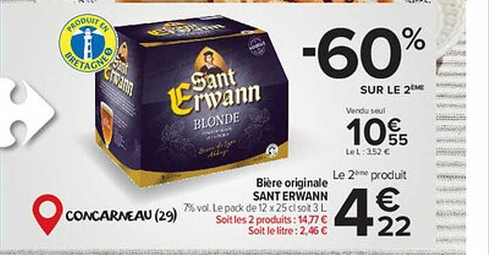 bière original saint erwann