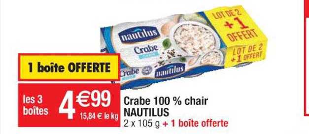 Crabe 100% Chair Nautilus