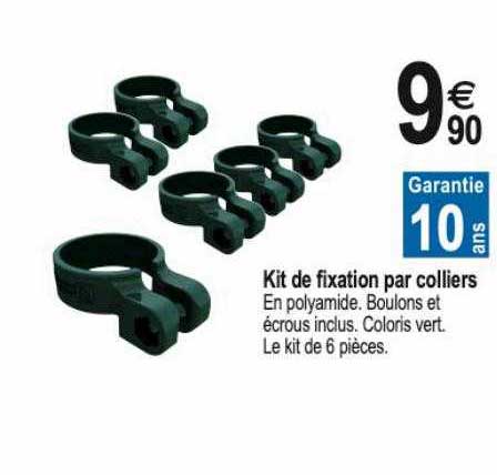 kit de fixation par colliers