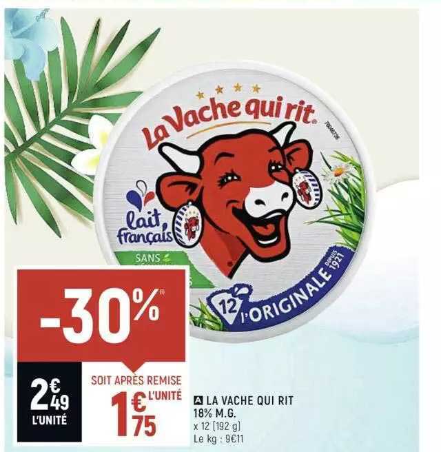 la vache qui rit 18% m.g.