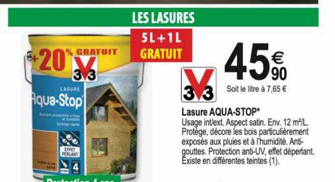 lasure aqua-stop v33