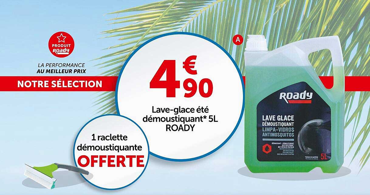 lave-glace été démoustiquant 5l roady