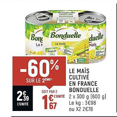 le maïs cultivé en france bonduelle