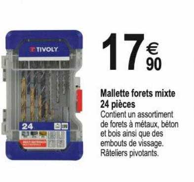 Mallette Forets Mixtre 24 Pièces
