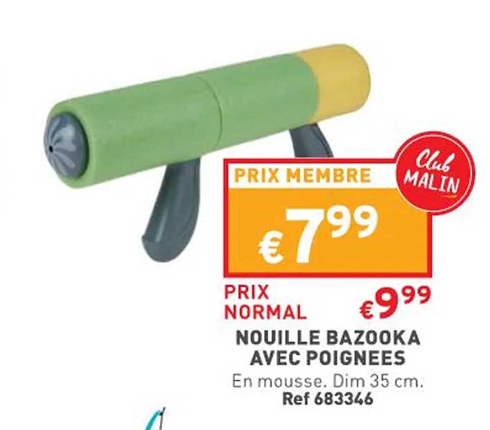 Nouille Bazooka Avec Poignées