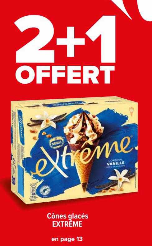 Cônes Glacés Extrême