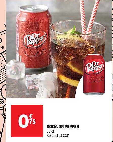 soda dr pepper