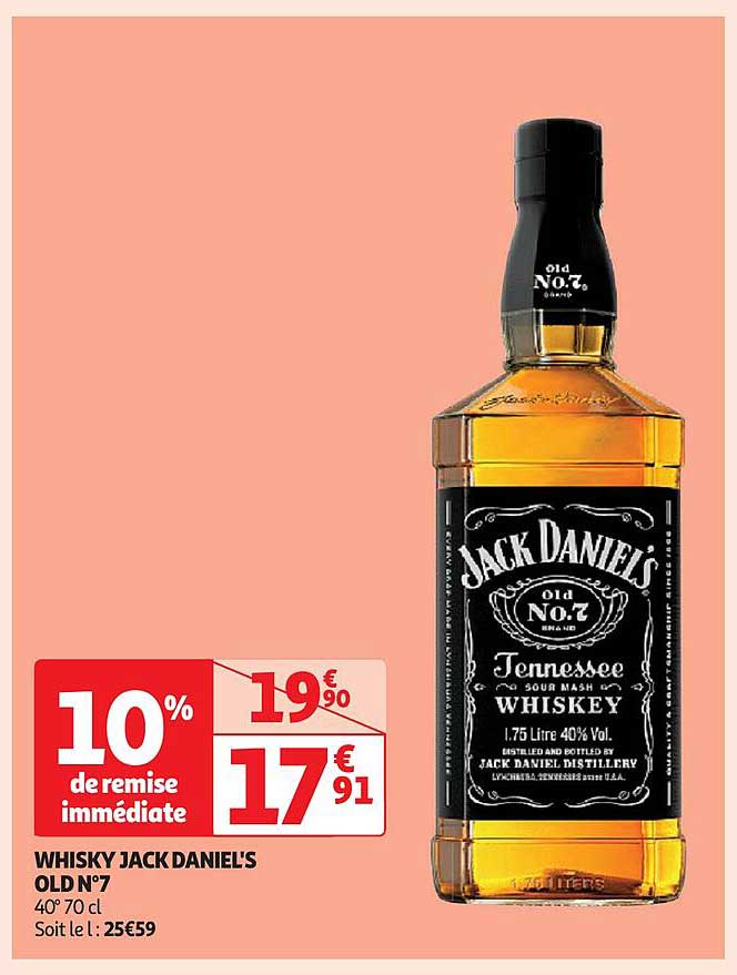 whisky jack daniel's old n°7