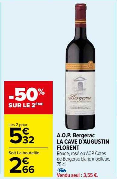 a.o.p. bergerac la cave d'augustin florent