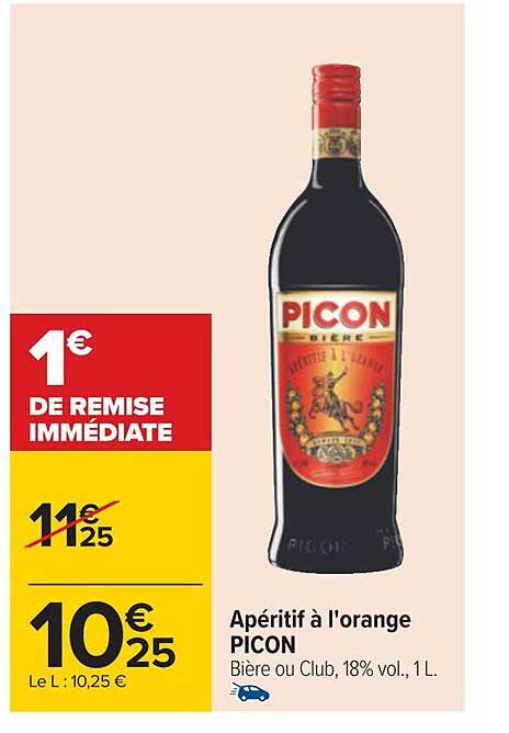 Apéritif à L'orange Picon