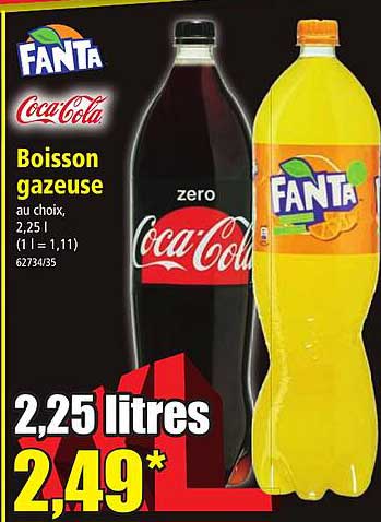 boisson gazeuse fanta, coca-cola