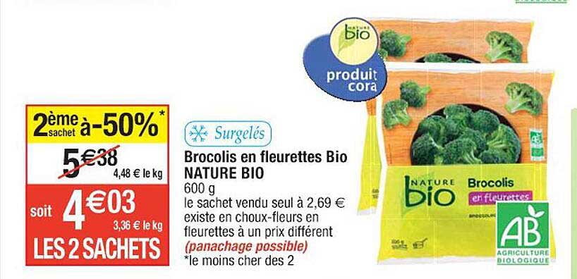 Brocolis En Fleurettes Bio Nature Bio