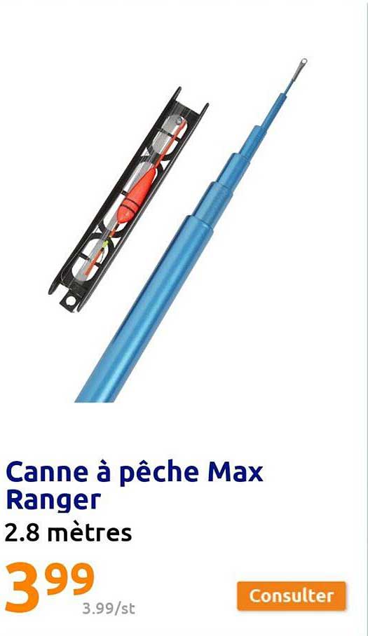 canne à pêche max ranger