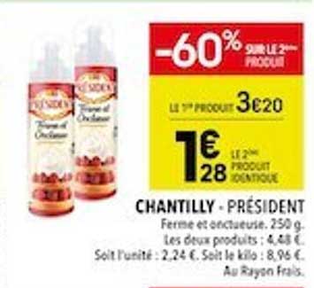 Chantilly - Président