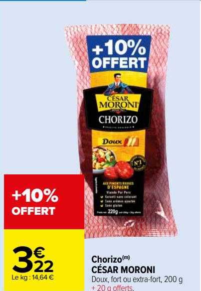 Chorizo César Moroni