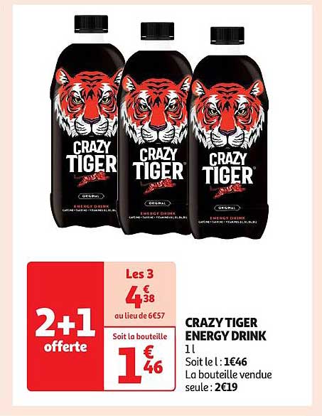 crazy tiger energy drink