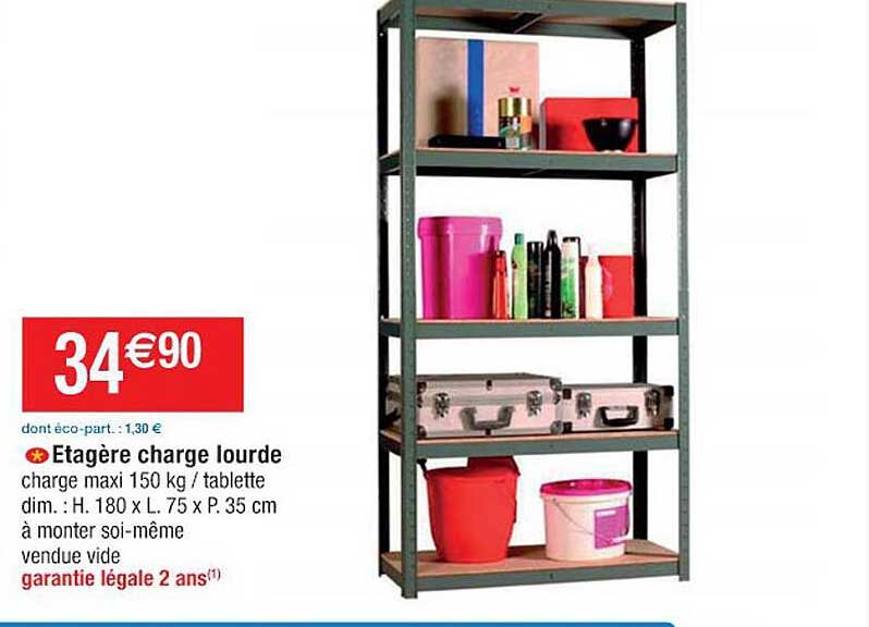 étagère charge lourde