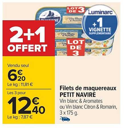 Filets De Maquereaux Petit Navire