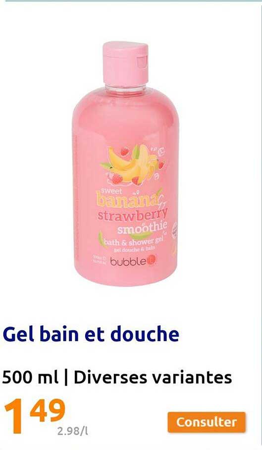 Gel Bain Et Douche