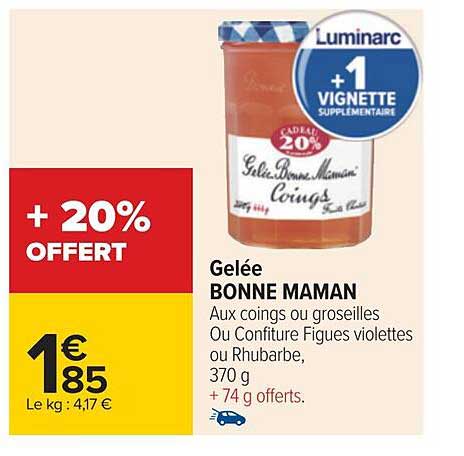gelée bonne maman