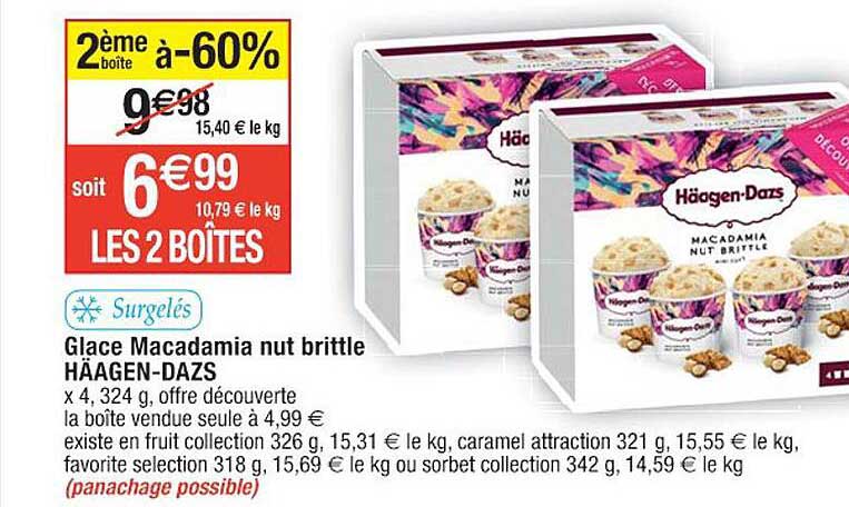 glace macadamia nut brittle häagen-dazs