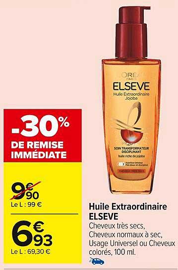 huile extraordinaire elsève
