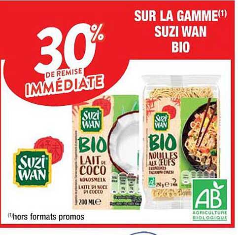 la gamme suzi wan bio