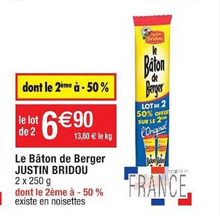 le bâton de berger justin bridou