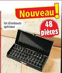 lot d'embouts spéciaux